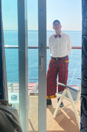 Wohlklimatisierte Garderobe